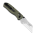 Kizer Cutlery Drop Bear Utility sulankstomas peilis, Green G-10