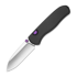 Kizer Cutlery Drop Bear Zero Elmax sulankstomas peilis, Black Aluminum, Satin