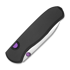 Kizer Cutlery Drop Bear Zero Elmax sulankstomas peilis, Black Aluminum, Satin