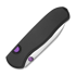 Kizer Cutlery Drop Bear Zero Elmax kääntöveitsi, Black Aluminum, Satin