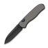 Kizer Cutlery Drop Bear Zero Elmax kääntöveitsi, Gray Aluminum, DLC