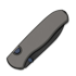 Kizer Cutlery Drop Bear Zero Elmax kääntöveitsi, Gray Aluminum, DLC