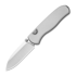 Kizer Cutlery Drop Bear Zero M390 sulankstomas peilis, Light Gray Aluminum, Satin