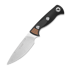 Kizer Cutlery Evenki 3 刀, Black G-10, Stonewashed