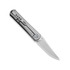 Kizer Cutlery Feist 2 X Series Clip Point foldekniv, Gray Titanium, Stonewash