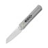 Kizer Cutlery Feist 2 X Series Reverse Tanto 折叠刀, Gray Titanium, Stonewash