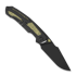 Nóż składany Kizer Cutlery Feweed XL S90V, Black Titanium & Gold Aluminum, Matte DLC Ultra