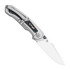 Kizer Cutlery Feweed XL S90V foldekniv, Gray Titanium & Nebula FatCarbon, Satin