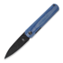 Kizer Cutlery Fiest sulankstomas peilis, denim micarta