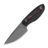 Kizer Cutlery - Finch AEB-L, Black Micarta & Multicolor Reconstituted Wood, Stonewash PVD