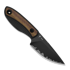Kizer Cutlery Finch Damascus kniv, Black G-10 & Mkuruti