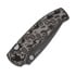 Kizer Cutlery Glaux 14C28N fällkniv, Black/Gray Vortex Micarta, Gray Stonewash PVD