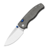 Kizer Cutlery Glaux 14C28N kääntöveitsi, Black Norplex Ultrex, Satin