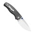 Kizer Cutlery Glaux 14C28N fällkniv, Black Norplex Ultrex, Satin