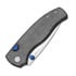 Kizer Cutlery Glaux 14C28N fällkniv, Black Norplex Ultrex, Satin