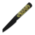 Kizer Cutlery - Hallow 10V 2026 Halloween Special, Black CPM 10V, Aluminum & GID G-10