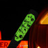 Kizer Cutlery Hallow 10V 2026 Halloween Special veitsi, Black CPM 10V, Aluminum & GID G-10