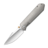 Kizer Cutlery Harpoon Fold Elmax kääntöveitsi, Gray Titanium, Stonewash/Satin