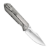 Kizer Cutlery Harpoon Fold Elmax kääntöveitsi, Gray Titanium, Stonewash/Satin