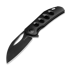 Kizer Cutlery Hawk sulankstomas peilis, Black Titanium, Polished DLC