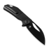 Kizer Cutlery Hawk sulankstomas peilis, Black Titanium, Polished DLC