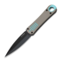 Kizer Cutlery - Hidden Agenda AEB-L, Grey & Blue G-10