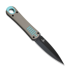 Pugnale Kizer Cutlery Hidden Agenda AEB-L, Grey & Blue G-10