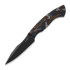 Kizer Cutlery Hissbite 3V kniv, Multicolor Damascus G-10