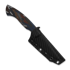 Kizer Cutlery Hissbite 3V kniv, Multicolor Damascus G-10