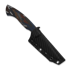 Kizer Cutlery Hissbite 3V kniv, Multicolor Damascus G-10
