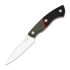 Kizer Cutlery - Hissbite AEB-L, OD Green/Black/Red G-10, Satin