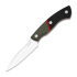Kizer Cutlery Hissbite AEB-L kniv, OD Green/Black/Red G-10, Satin