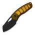 Couteau Kizer Cutlery Hornet 14C28N, Amber PEI, Black PVD & Stonewash