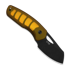 Kizer Cutlery Hornet 14C28N peilis, Amber PEI, Black PVD & Stonewash