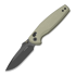 Складной нож Kizer Cutlery Khamsin Nitro-V, Patterned Sand Aluminum, Stonewash Gray PVD