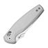Складной нож Kizer Cutlery Khamsin Nitro-V, Patterned Silver Aluminum, Satin