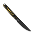 Kizer Cutlery Kwaiken Nitro-V peilis, Black & Yellow G-10