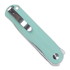 Kizer Cutlery Latt Vind Mini kääntöveitsi, green/white
