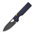 Kizer Cutlery Little Ringbo AEB-L kääntöveitsi, Blue Aluminum, Gray Stonewash