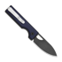 Kizer Cutlery Little Ringbo AEB-L kääntöveitsi, Blue Aluminum, Gray Stonewash