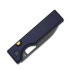 Kizer Cutlery Little Ringbo AEB-L folding knife, Blue Aluminum, Gray Stonewash