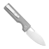 Kizer Cutlery Little Ringbo AEB-L sulankstomas peilis, Gray Aluminum, Satin