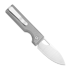 Kizer Cutlery Little Ringbo AEB-L kääntöveitsi, Gray Aluminum, Satin