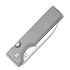Navaja Kizer Cutlery Little Ringbo AEB-L, Gray Aluminum, Satin