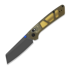 Kizer Cutlery Madrac CL AirTi M390 vouwmes, Yellow PEI, Matte DLC Ultra