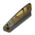 Kizer Cutlery Madrac CL AirTi M390 vouwmes, Yellow PEI, Matte DLC Ultra