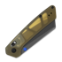 Kizer Cutlery Madrac CL AirTi M390 vouwmes, Yellow PEI, Matte DLC Ultra