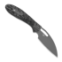 Kizer Cutlery Masu 14C28N foldekniv, Black/Gray Vortex Micarta, Gray PVD