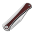 Kizer Cutlery Melody S35VN foldekniv, Gray Aluminum & Panama Rosewood, Satin