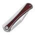 Kizer Cutlery Melody S35VN foldekniv, Gray Aluminum & Panama Rosewood, Satin